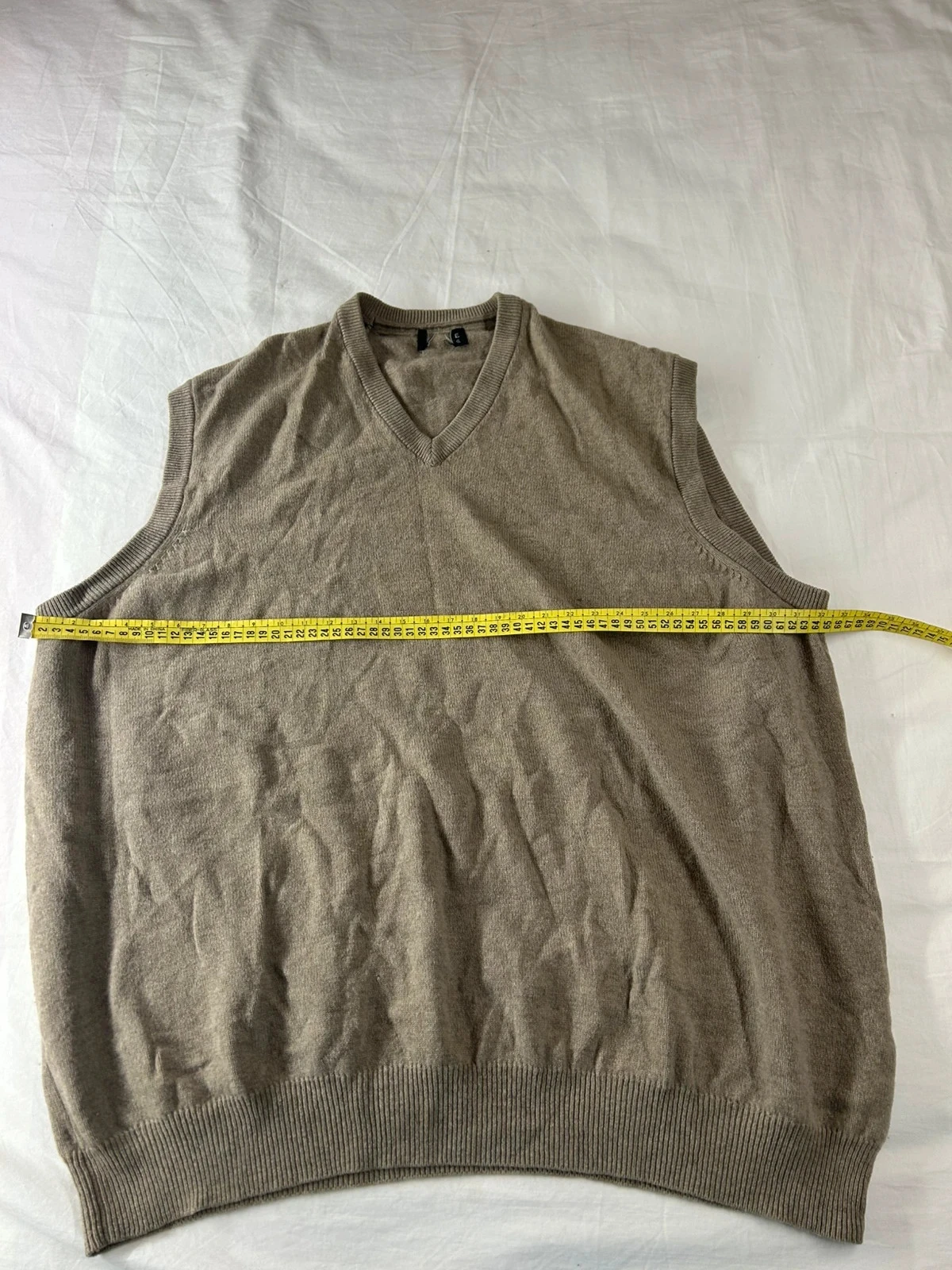 Beige wol gilet veston – photo 8